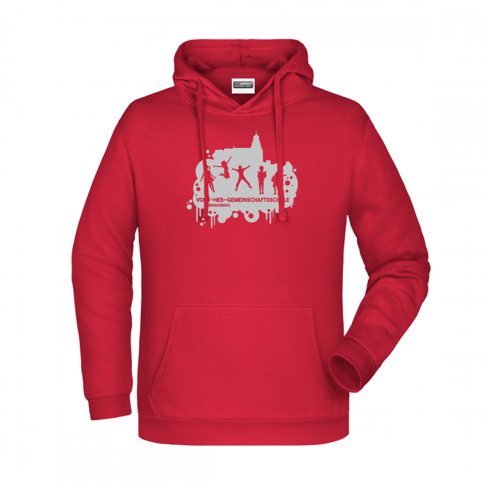 Unisex Hoody, rot