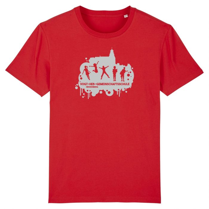 Kinder T-Shirt, rot