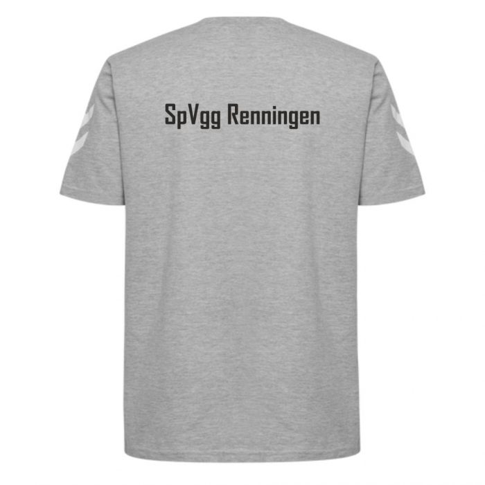 HMLGO COTTON T-SHIRT 203566 grau rücken