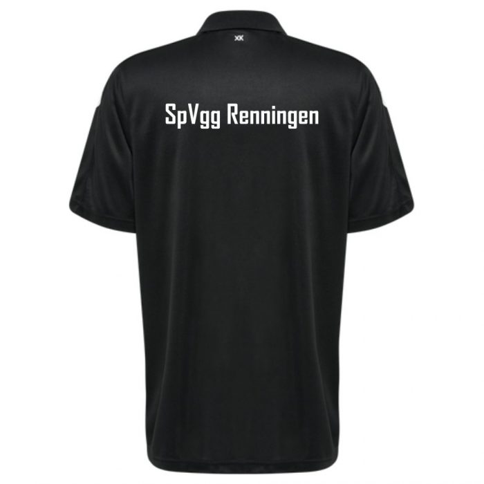 hmlCORE XK FUNCTIONAL POLO 211463 schwarz rücken
