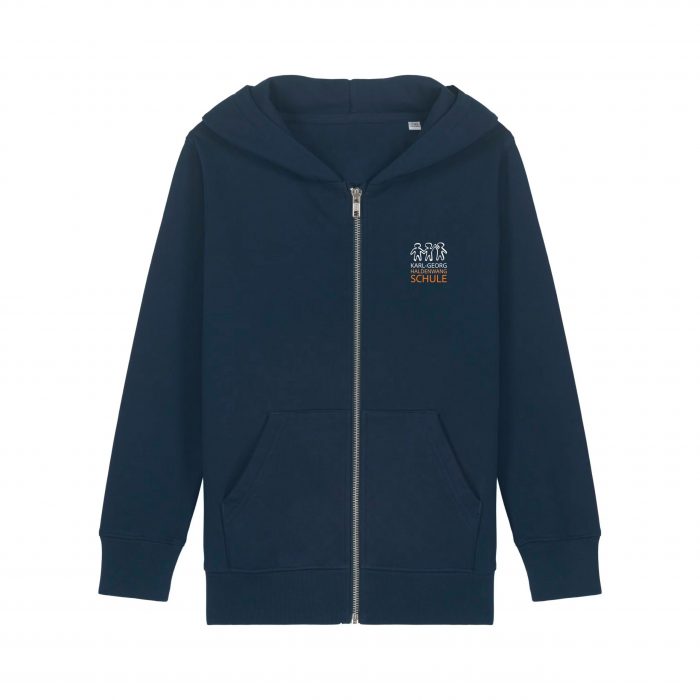 Kinder Zip-Hoody KGH, navy