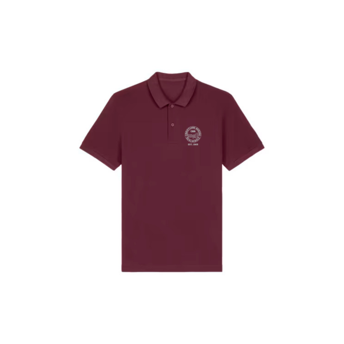 Damen Poloshirt - XS, deep plum